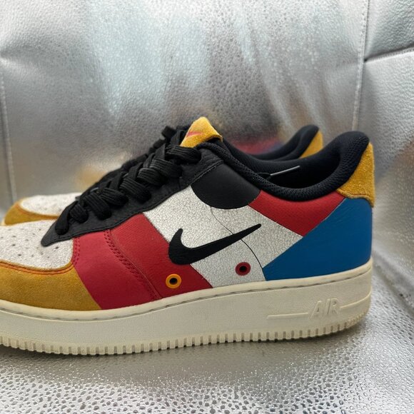 Size 10 Nike Air Force 1 RPM Low Multicolor Mens Athletic Sneakers CI0065-101 - Picture 7 of 11